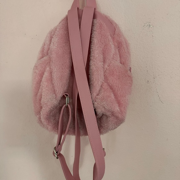 Melanie Martinez Portals Pink Fuzzy Mini Backpack - Picture 3 of 6